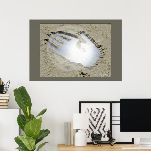 Kiss of Fingerprints ポスター (ホームオフィス)