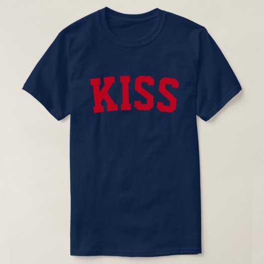 Kiss Tシャツ (デザイン正面)