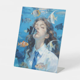 Kissed by the Ocean 台座サイン