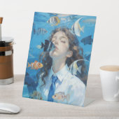 Kissed by the Ocean 台座サイン (インサイチュ)