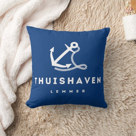 Kissen für Ferienhaus oder Boot クッション (ブランケット)