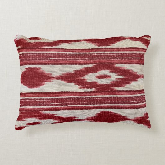 Kissen im Mallorca Zungenstoff Design アクセントクッション (正面)