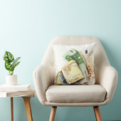 Kissen mit Banknoten Aufdruck クッション (椅子)