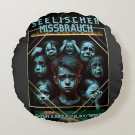 Kissen Seelischer Missbrauch ラウンドクッション