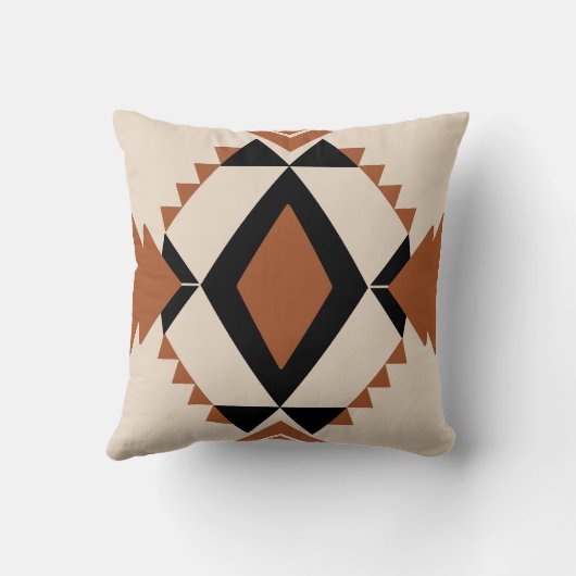 Kissen Terracotta Boho Dekokissen クッション (裏面)