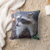 Kissen Waschbär Racoon クッション (ブランケット)