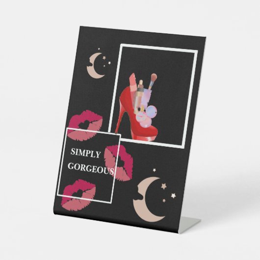 kisses and texts 台座サイン (正面)