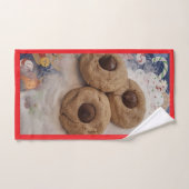 Kisses Cookies Kitchen Hand Towel ハンドタオル (ハンドタオル)