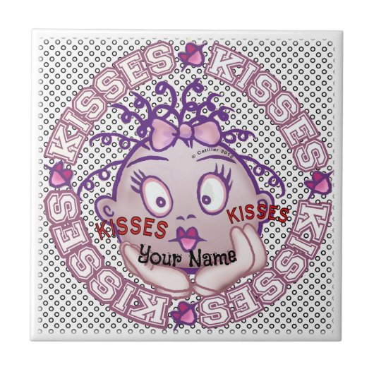 Kisses Face タイル (正面)
