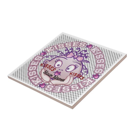 Kisses Face タイル (側面)