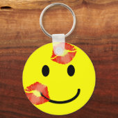 kissey顔 キーホルダー (正面)