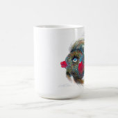 Kissiefish 15のozのクラシックで白いマグ コーヒーマグカップ (中央)