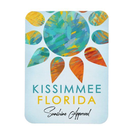 Kissimmeeフロリダの日光旅行 マグネット (縦)