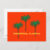 KISSIMMEE, FLORIDA Palm Trees ポストカード (正面/裏面)