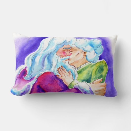 Kissin節 ランバークッション (正面)