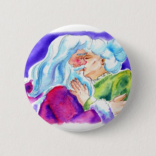 Kissin節 缶バッジ (正面)