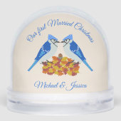 Kissing Blue Jays Fall First Married Christmas (裏面)