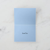 Kissing Cows editable Valentine’s カード (内部)