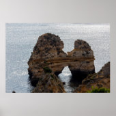 Kissing rocks in Algarve ポスター (正面)