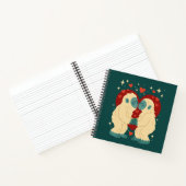 Kissing Yeti's Cryptid Valentine's Day Notebook ノートブック (内部)