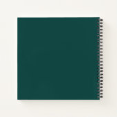 Kissing Yeti's Cryptid Valentine's Day Notebook ノートブック (裏面)