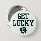 KissingU.com - GET LUCKY 缶バッジ (正面&裏面)