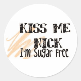 kissmeのステッカー ラウンドシール