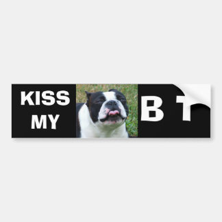 KISSMY、B T バンパーステッカー