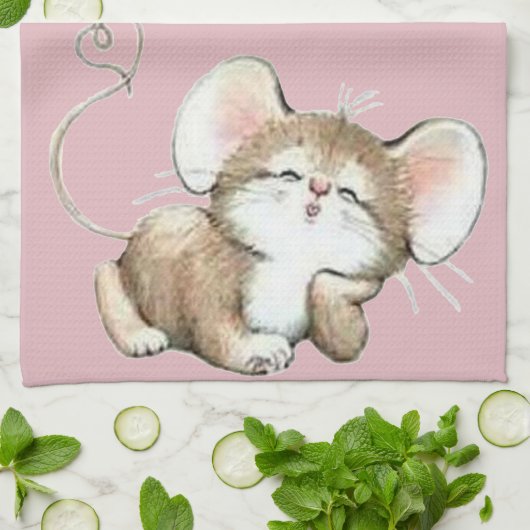 Kissyのマウス キッチンタオル (折り畳み)