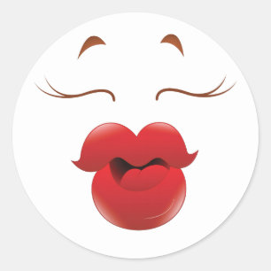 Kissyは女性の漫画に直面します ラウンドシール