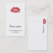 Kissyは直面します 名刺 (正面/裏面)