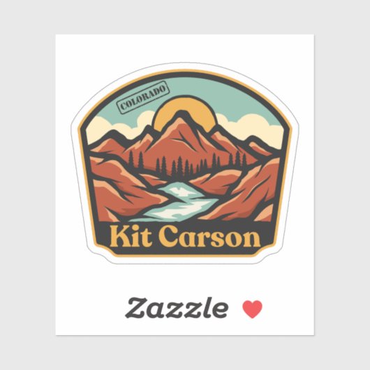 Kit Carson, Colorado Sticker シール (シート)