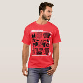 Kit le père noël est une ordure tシャツ (正面フル)