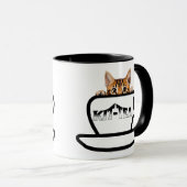 Kit-Tea 15oz Mug:猫好き専用 マグカップ (正面右)