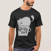 Kit Tea Cat - Cats Tri-Blend Tシャツ (正面)