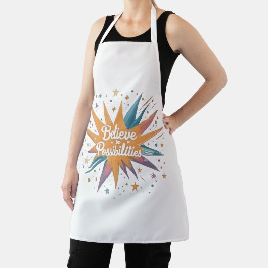 Kitchan apron believe in possibility  エプロン (インサイチュ)
