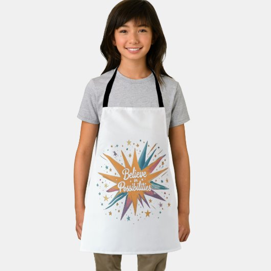 Kitchan apron believe in possibility  エプロン (インサイチュ)