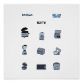 Kitchen Appliances ポスター (正面)