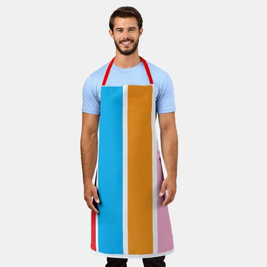 kitchen apron エプロン (着用した状態)