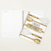 Kitchen Baking Utensils Bakers  プランナー手帳 (ディスプレー)