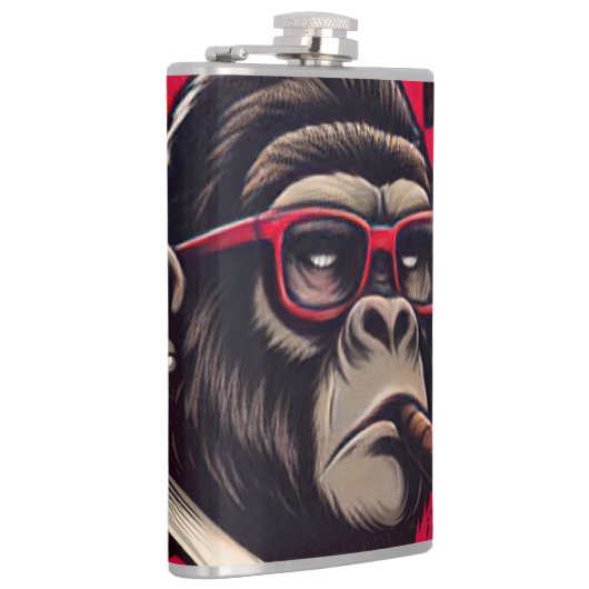 Kitchen/Bar Gorilla Boss Vinyl Wrapped Flask フラスク (右)