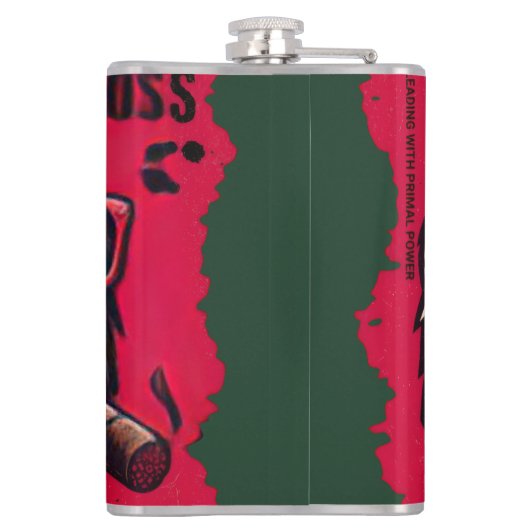 Kitchen/Bar Gorilla Boss Vinyl Wrapped Flask フラスク (裏面)