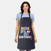 KITCHEN BIRTHDAY CHEER UP APRON  エプロン (着用した状態)