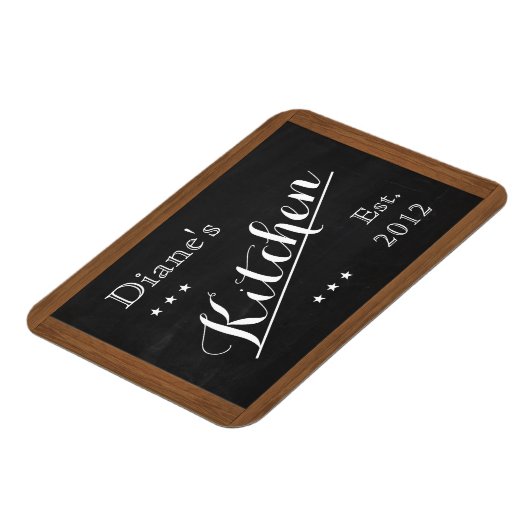 Kitchen Chalkboard Magnet (customizable) マグネット (左側)