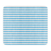 Kitchen classic blue stripes Klassisch gestreift カッティングボード (正面)