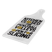 Kitchen Closed For Pickleball Slicing Allowed カッティングボード (角)