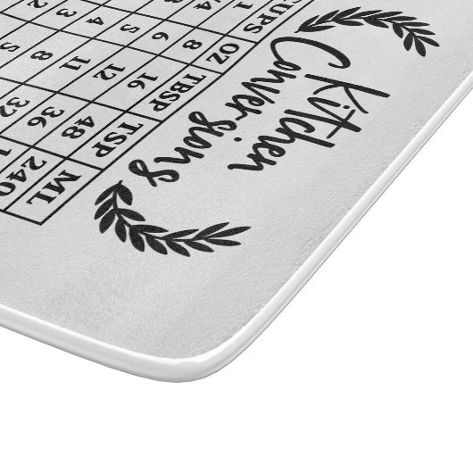 Kitchen Conversion Glass Cutting Board  カッティングボード (角)