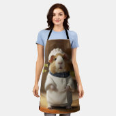 Kitchen Critter II Guinea Pig Apron エプロン (着用した状態)