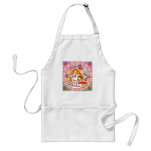 Kitchen Fairy  apron スタンダードエプロン (正面)