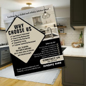 Kitchen Fitter Flyer – Professional Kitchen Instal チラシ